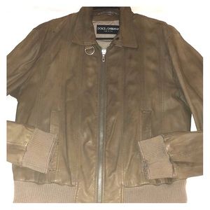 Dolce & Gabbana Men’s leather jacket